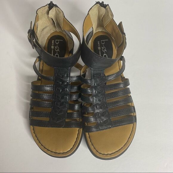 b.o.c | Black Zipper Back Shoes - Picture 1 of 7